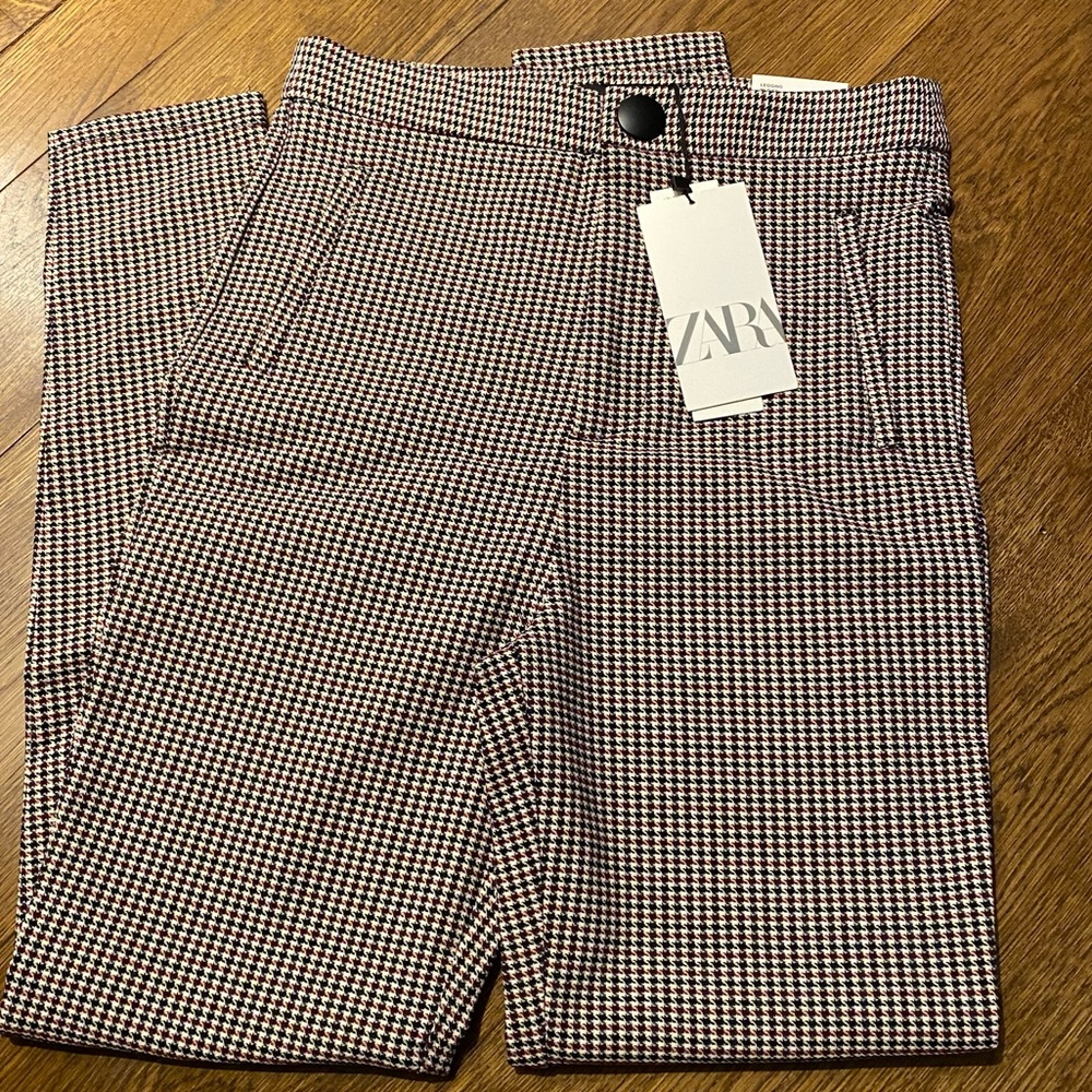 New Zara Houndstooth leggings